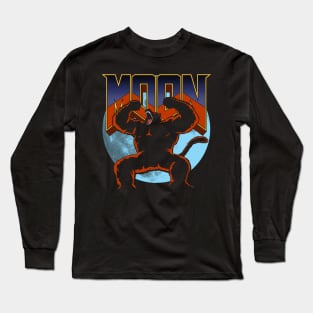 Moon Ape Anime Manga Otaku Gamer Videogame Mashup Parody Long Sleeve T-Shirt